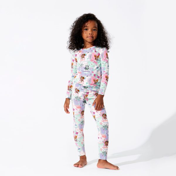 PAW Patrol: Comic Girl Pups Bamboo Kids Pajamas Sale