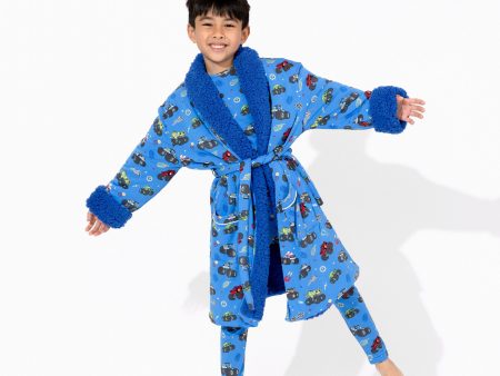 Blaze and the Monster Machines Bamboo Kids Sherpa Robe Sale