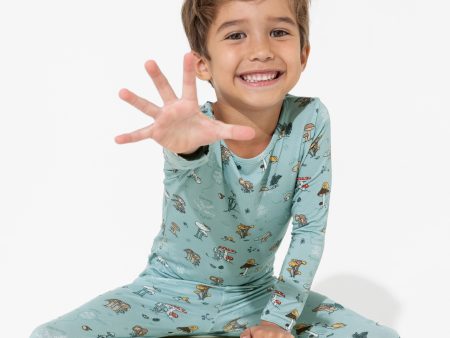 Mushroom Cycle Bamboo Kids Pajamas Sale